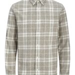 Jack&Jones ανδρικό μακρυμάνικο καρό πουκάμισο 12282354
