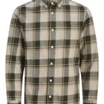 Jack&Jones ανδρικό μακρυμάνικο καρό πουκάμισο 12282354