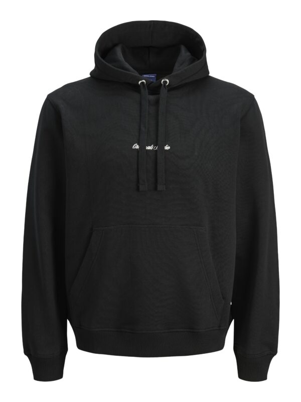 Jack&Jones ανδρικό φούτερ μονόχρωμο με κουκούλα 12282861