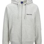 Jack& Jones ανδρική ζακέτα φούτερ με κουκούλα 12282901