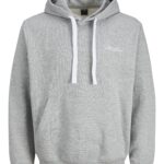 Jack&Jones ανδρικό φούτερ με κουκούλα και τύπωμα 12282973