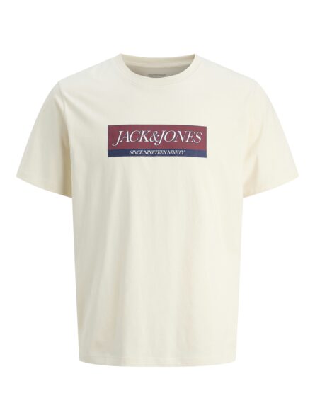Jack&Jones ανδρικό κοντομάνικο t shirt με τύπωμα 12283628