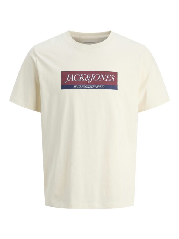 Jack&Jones ανδρικό κοντομάνικο t shirt με τύπωμα 12283628