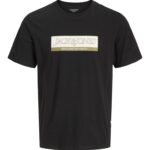 Jack&Jones ανδρικό κοντομάνικο t shirt με τύπωμα 12283628