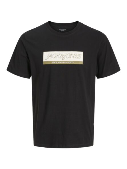 Jack&Jones ανδρικό κοντομάνικο t shirt με τύπωμα 12283628
