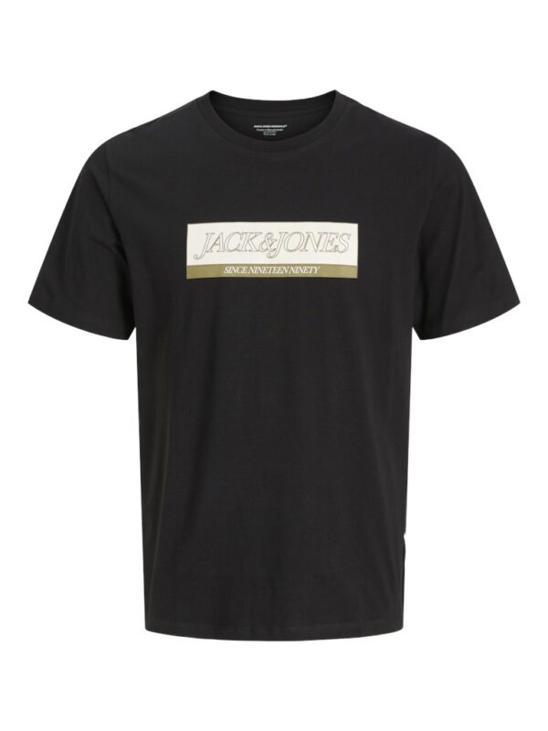 Jack&Jones ανδρικό κοντομάνικο t shirt με τύπωμα 12283628