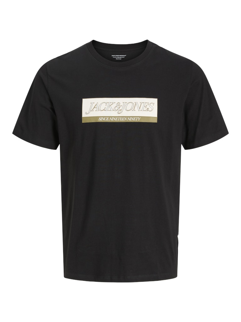 Jack&Jones ανδρικό κοντομάνικο t shirt με τύπωμα 12283628