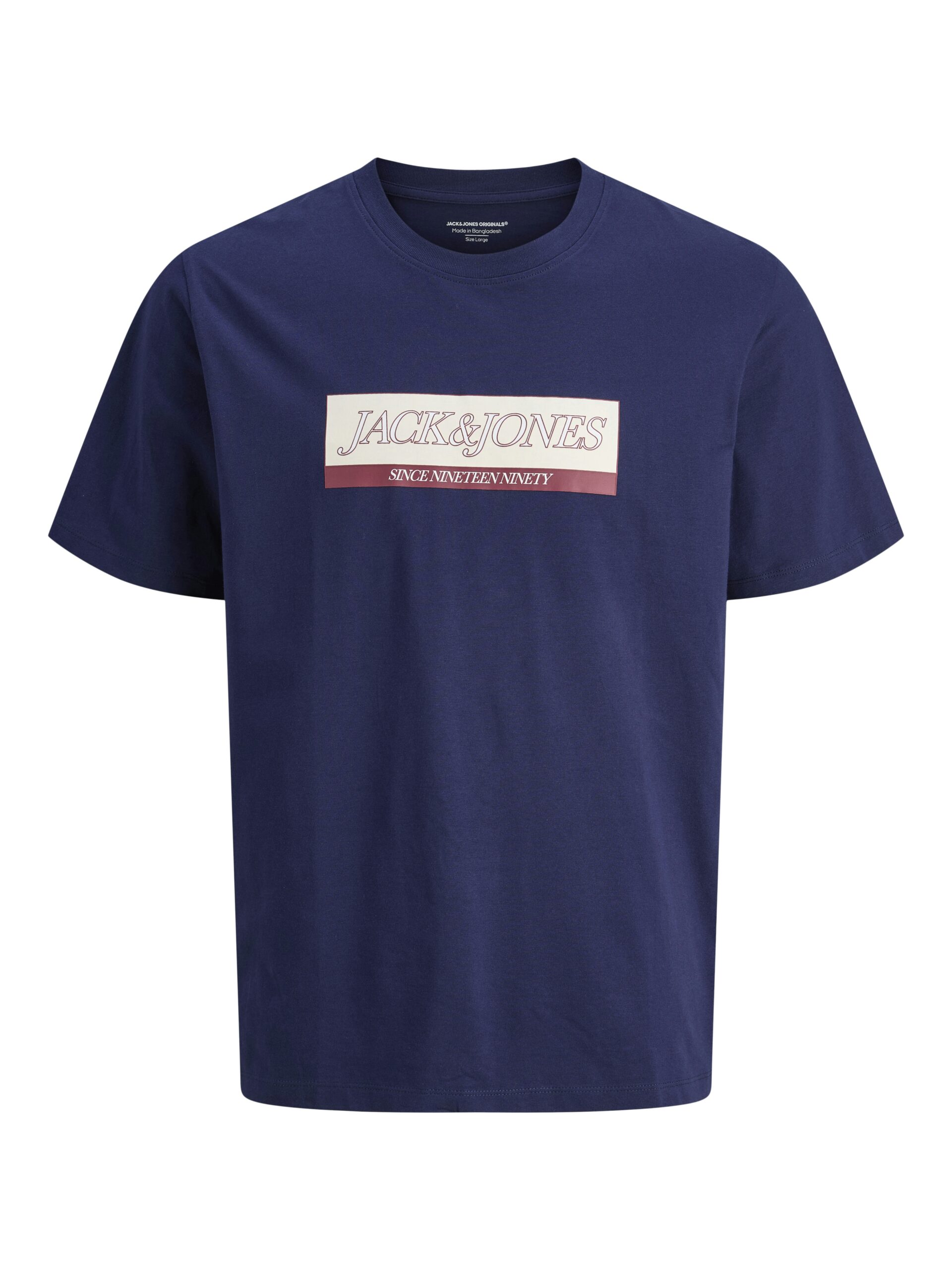 Jack&Jones ανδρικό κοντομάνικο t shirt με τύπωμα 12283628