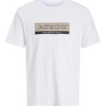 Jack&Jones ανδρικό κοντομάνικο t shirt με τύπωμα 12283628