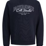 Jack&Jones ανδρική φούτερ μπλούζα με τύπωμα 12278601