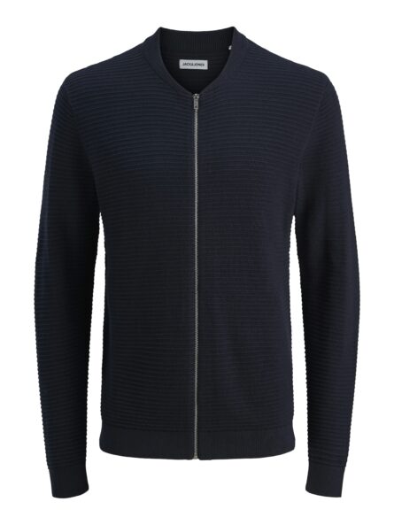 Jack&Jones ανδρική μονόχρωμη πλεκτή ζακέτα 12278963