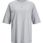 JJXX γυναικείο κοντομάνικο μονόχρωμο t shirt με λογότυπο 12205777