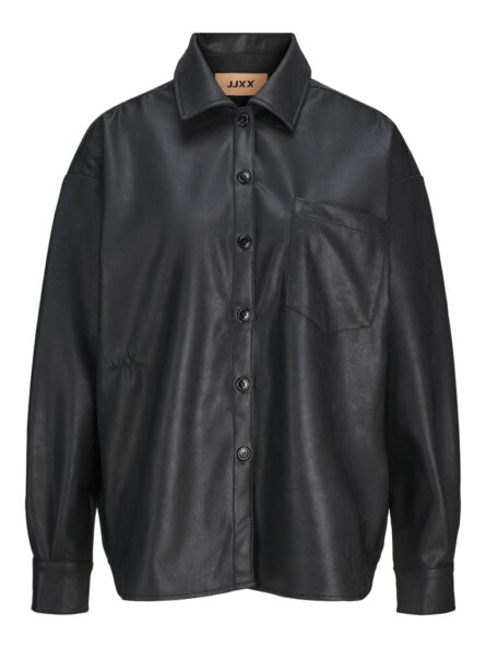 JJXX γυναικείο μακρυμάνικο μονόχρωμο πουκάμισο 12278941