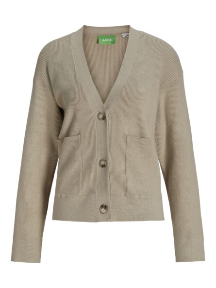 JJXX γυναικεία μονόχρωμη πλεκτή ζακέτα 12280292