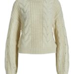 JJXX γυναικείο μονόχρωμο πουλόβερ 12280340