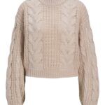 JJXX γυναικείο μονόχρωμο πουλόβερ 12280340