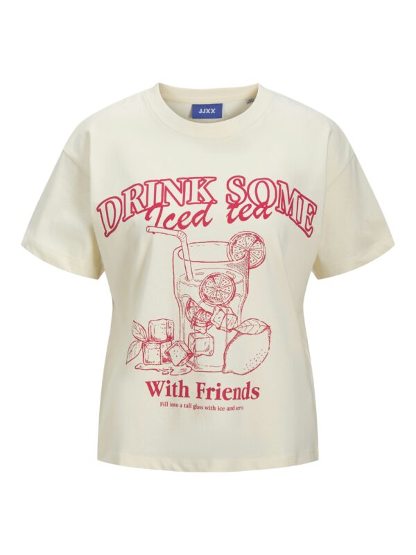 JJXX γυναικείο κοντομάνικο t shirt με τύπωμα 12281187 JJXX γυναικείο κοντομάνικο t shirt με τύπωμα 12281187