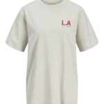 JJXX γυναικείο κοντομάνικο t shirt με τύπωμα 12281233