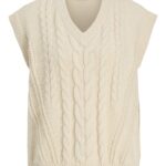 JJXX γυναικείο πλεκτό γιλέκο μονόχρωμο 12282166