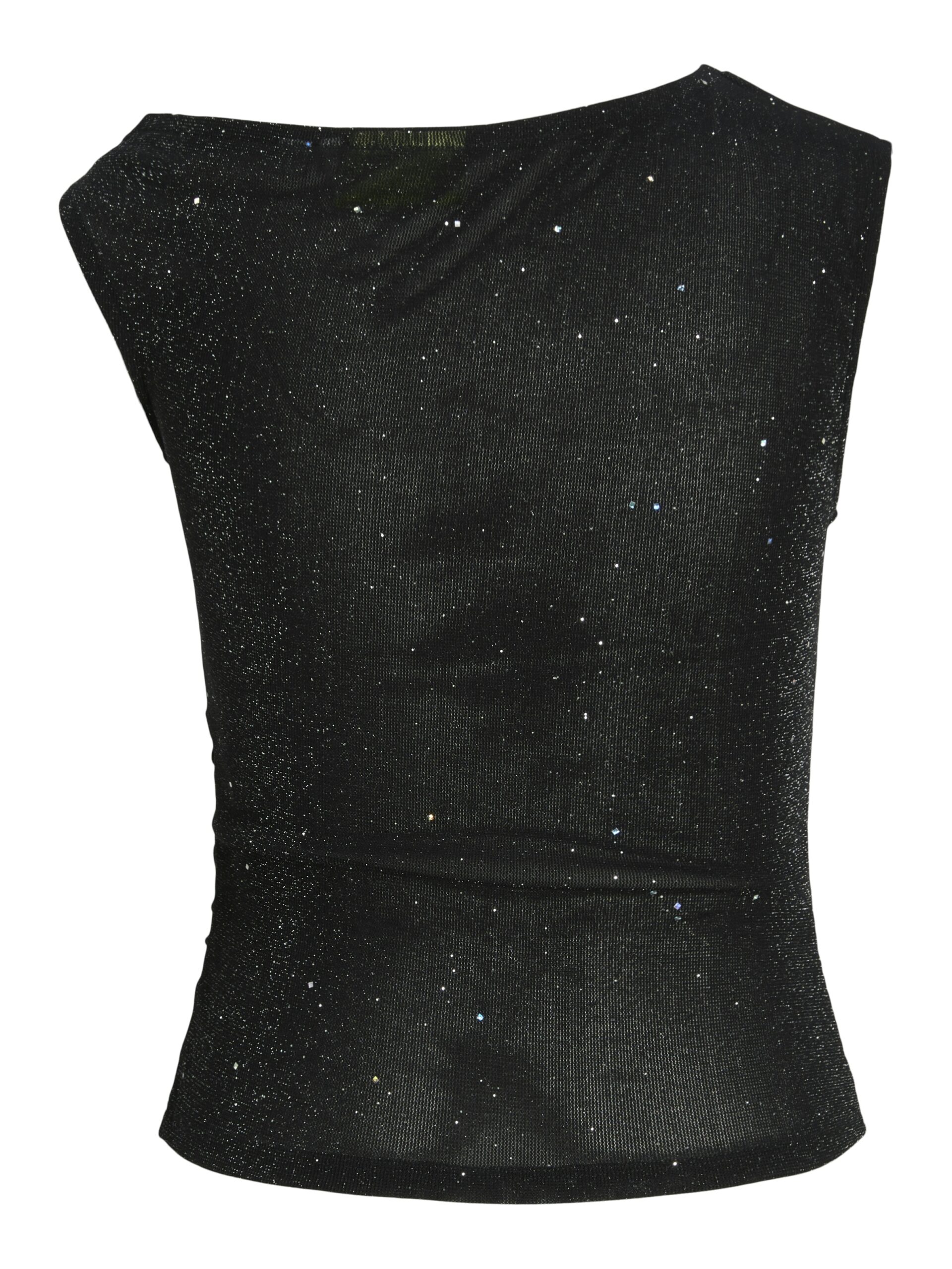 JJXX γυναικείο αμάνικο τοπ με γκλίτερ 12282526