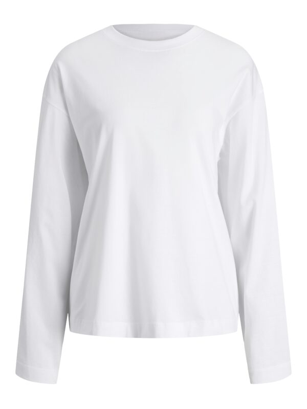 JJXX γυναικείο μακρυμάνικο μονόχρωμο t shirt 12289176