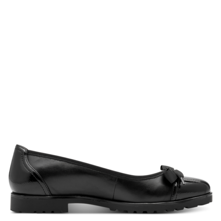 Tamaris γυναικεία δερμάτινη μπαλαρίνα 1-22126-43