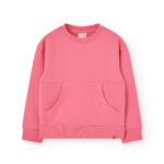 Boboli παιδικό μονόχρωμο φούτερ για κορίτσι 432188