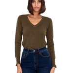 Toi Moi γυναικεία πλεκτή μπλούζα 70-4818-225