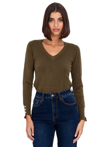 Toi Moi γυναικεία πλεκτή μπλούζα 70-4818-225