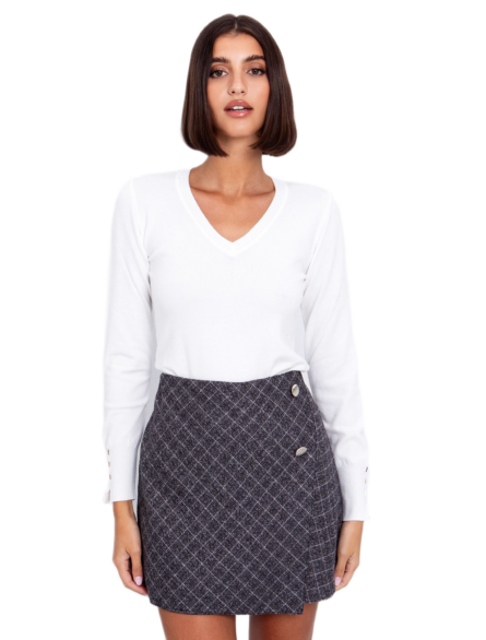 Toi Moi γυναικεία πλεκτή μπλούζα 70-4818-225