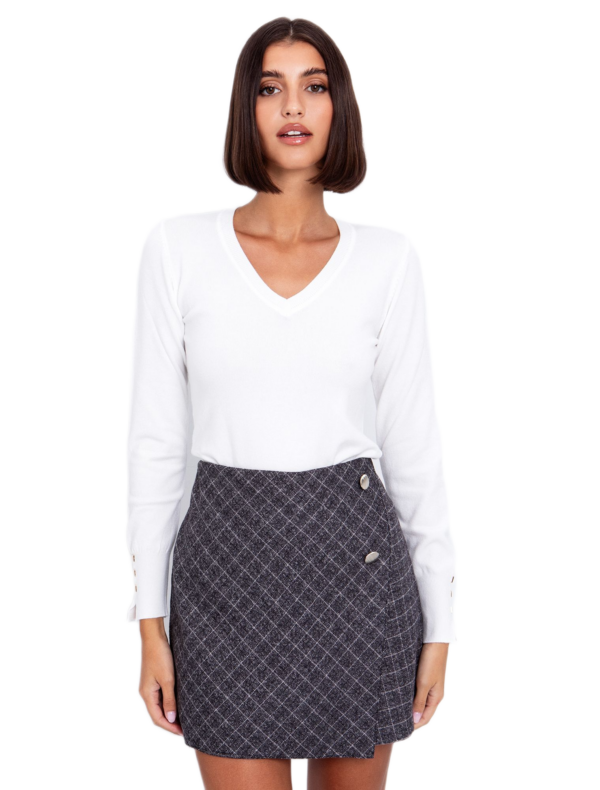 Toi Moi γυναικεία πλεκτή μπλούζα 70-4818-225 Toi Moi γυναικεία πλεκτή μπλούζα 70-4818-225