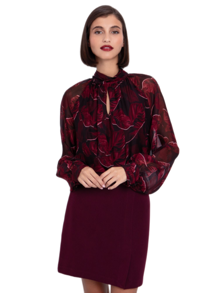 Toi Moi γυναικείο εμπριμέ τοπ 30-5682-225