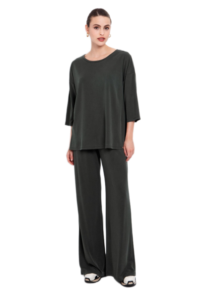 Toi Moi γυναικεία μονόχρωμη παντελόνα 20-5705-225