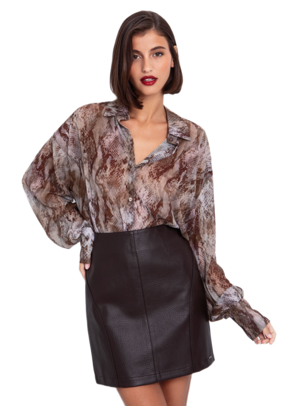 Toi Moi γυναικείο πουκάμισο φίδι 30-5694-225 Toi Moi γυναικείο πουκάμισο φίδι 30-5694-225
