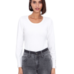 Toi Moi γυναικεία πλεκτή μπλούζα στρογγυλή λαιμόκοψη 70-4817-225