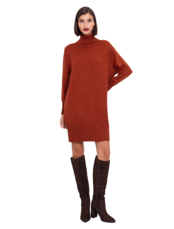 Toi Moi γυναικείο πλεκτό φόρεμα ζιβάγκο 50-6658-225 Toi Moi γυναικείο πλεκτό φόρεμα ζιβάγκο 50-6658-225