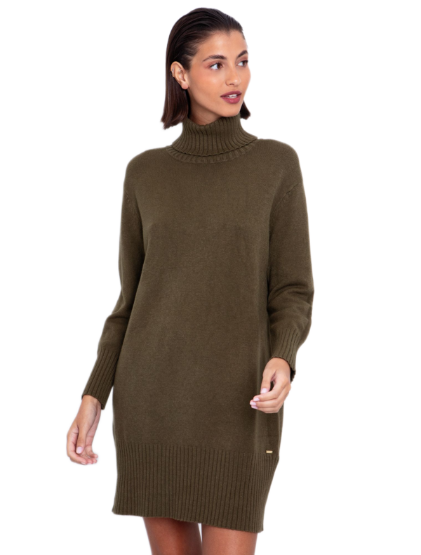 Toi Moi γυναικείο πλεκτό φόρεμα ζιβάγκο 50-6658-225 Toi Moi γυναικείο πλεκτό φόρεμα ζιβάγκο 50-6658-225