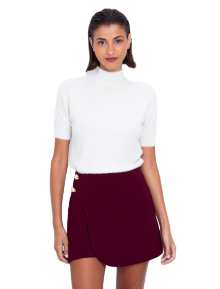 Toi Moi γυναικεία πλεκτή μπλούζα με λούρεξ 70-4866-225