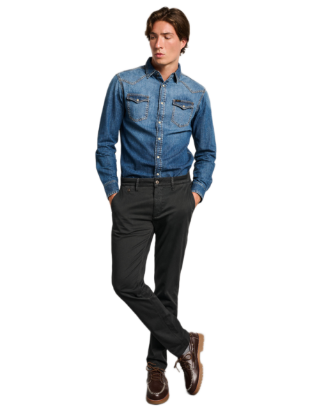 Staff Culton ανδρικό παντελόνι chino 5-898.811.9.054