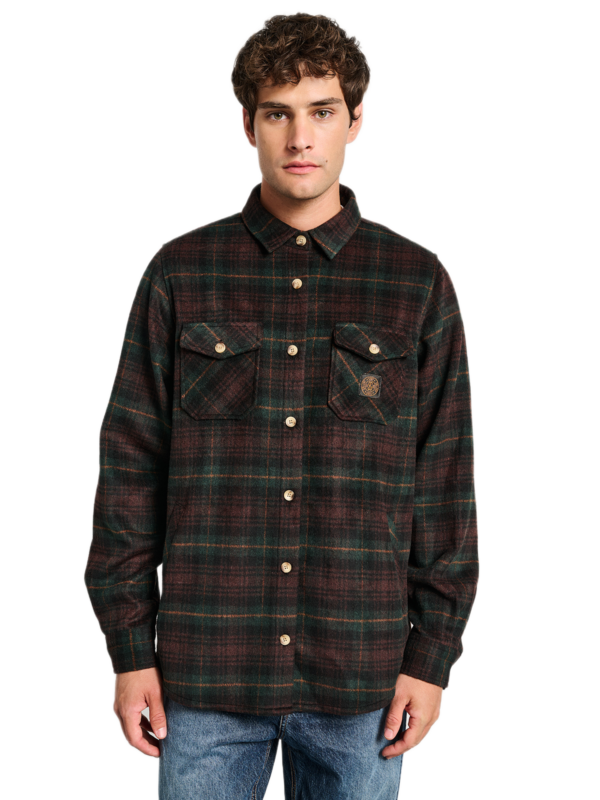 Staff Alan ανδρικό πουκάμισο overshirt καρό 61-104.054 Staff Alan ανδρικό πουκάμισο overshirt καρό 61-104.054