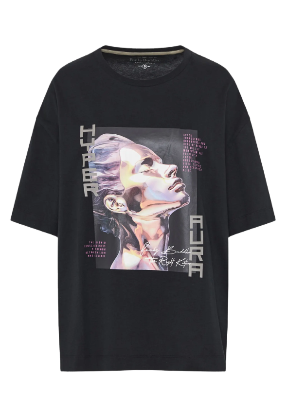 Funky Buddha γυναικείο t-shirt με τύπωμα FBL012-128-04 Funky Buddha γυναικείο t-shirt με τύπωμα FBL012-128-04