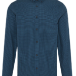 Funky Buddha ανδρικό βαμβακερό καρό πουκάμισο FBM012-004-05