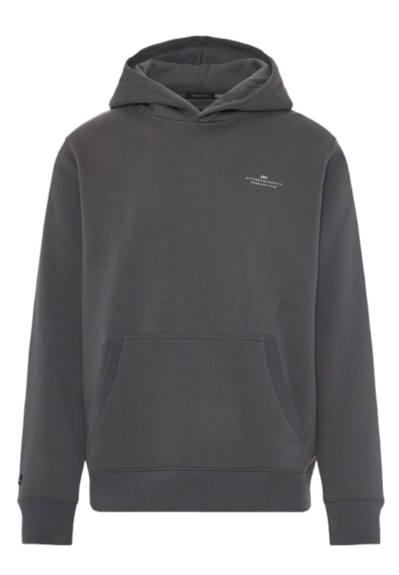 Funky Buddha ανδρικό μονόχρωμο φούτερ με κουκούλα FBM012-002-06