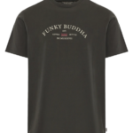 Funky Buddha ανδρικό t-shirt με τύπωμα FBM012-033-04