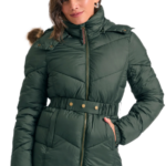 Funky Buddha γυναικείο puffer μπουφάν με κουκούλα FBL012-100-01