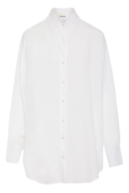 Funky Buddha γυναικείο μακρυμάνικο μονόχρωμο πουκάμισο FBL012-101-05