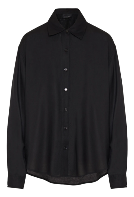 Funky Buddha γυναικείο μονόχρωμο πουκάμισο FBL012-100-05