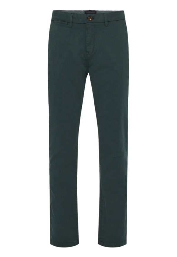 Funky Buddha ανδρικό μονόχρωμο παντελόνι chino FBM012-001-02