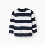 Zippy βρεφική πλεκτή ριγέ μπλούζα για αγοράκι ZBBAP0202_25038
