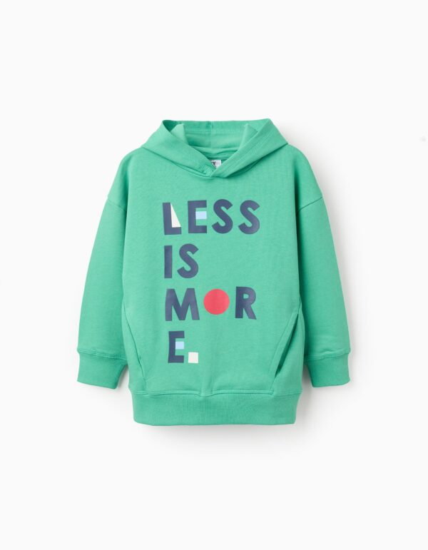 Zippy παιδική φούτερ μπλούζα με κουκούλα και τύπωμα για αγόρι ZKBAP0202_25062